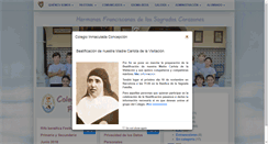 Desktop Screenshot of inmaculadaconcepcion.org